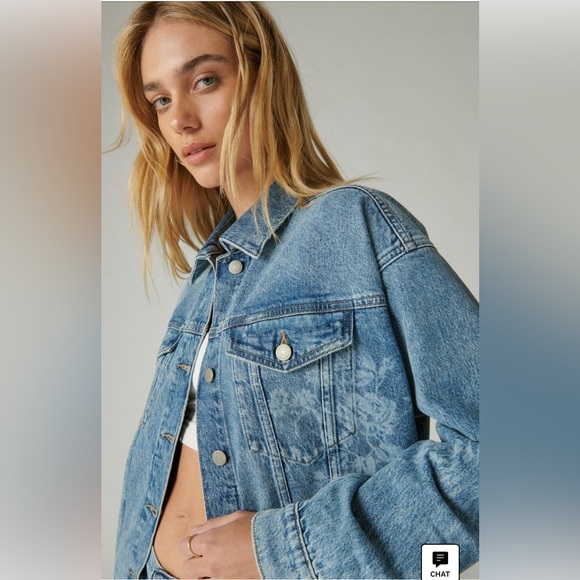 Lucky Brand Denim Jean Jacket Limited Edition - Picture 6 of 11